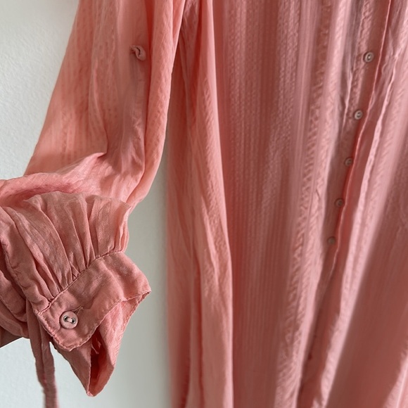 Evarae Button Down Midi dress - Picture 6 of 11